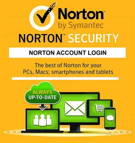 Log in to your Norton account