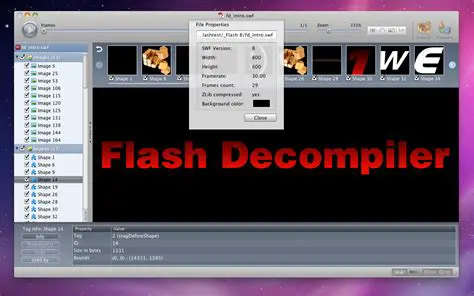 Main Features of Power Flash Decompiler