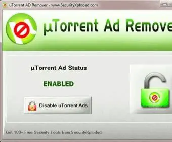Main Features of uTorrent AD Remover