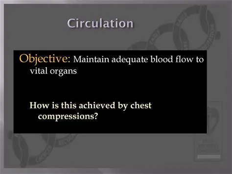 Maintain adequate circulation