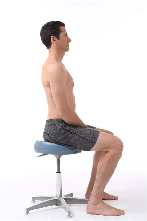 Maintaining an upright sitting position