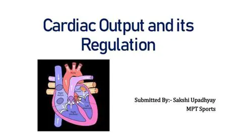 Maintaining Cardiac Output