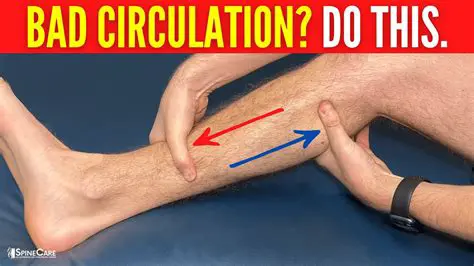 Maintaining good circulation
