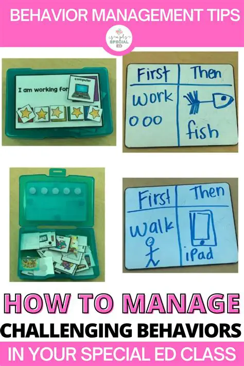 Manage challenging behaviors