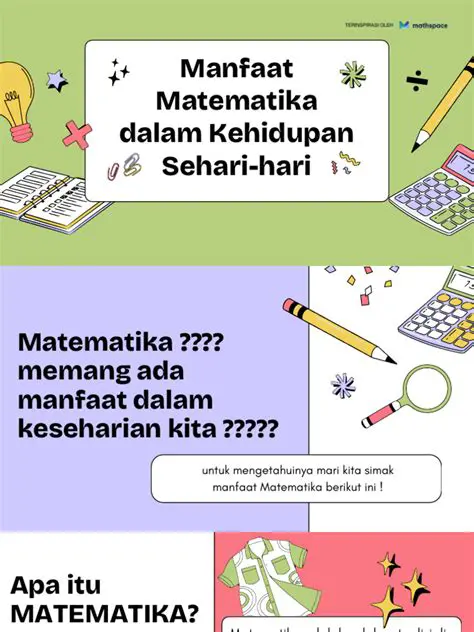 Manfaat Matematika dalam Kehidupan