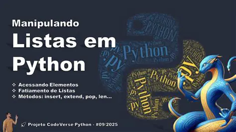Manipulando Listas em Python