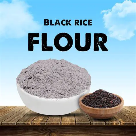 Manufacture of Black Rice Flour
