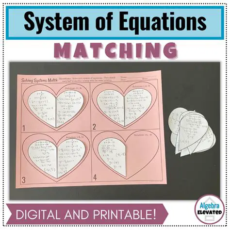 Matching Systems with Solutions