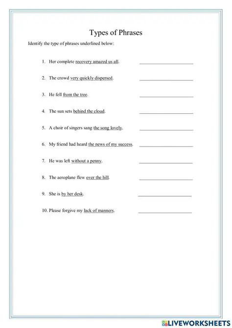 Matching the Terms with Identifying Phrases