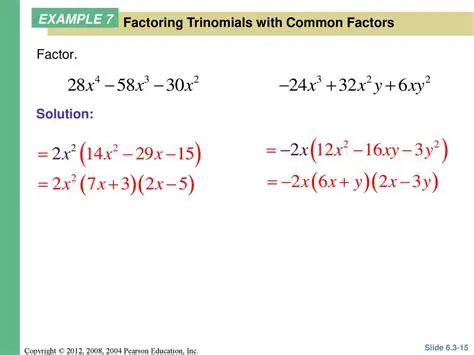 Matching Trinomials with their Correctly Factored Forms