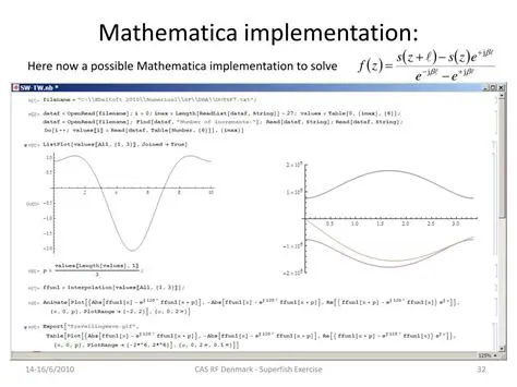 Mathematica Implementation