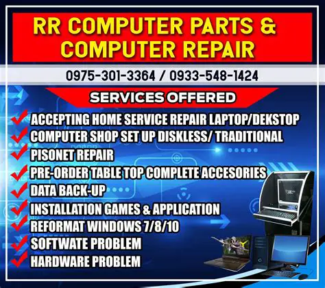 Mathematical Analysis of Computer Repair Shop Pricing