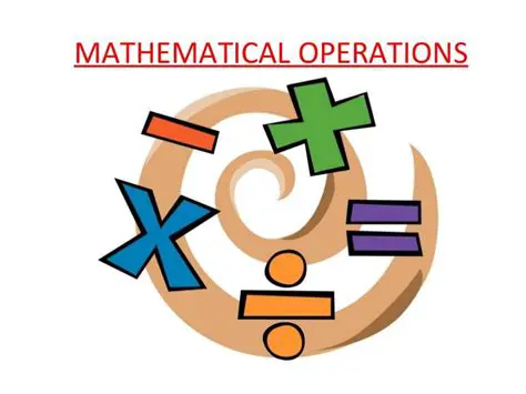 Mathematical Operations Used