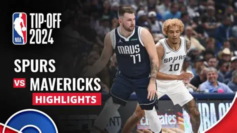 Mavericks vs Spurs: A Deep Dive into the Fiercest NBA Rivalry