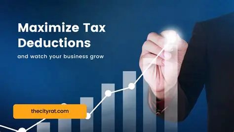Maximize tax credits and deductions