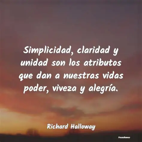 Mayor claridad y simplicidad