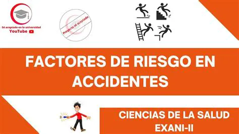 Mayor riesgo de accidentes