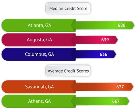 Mean and Median Credit Scores