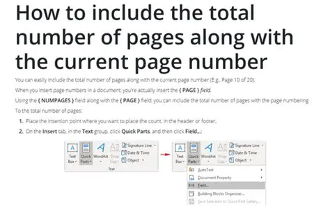 Mean Total Number of Pages