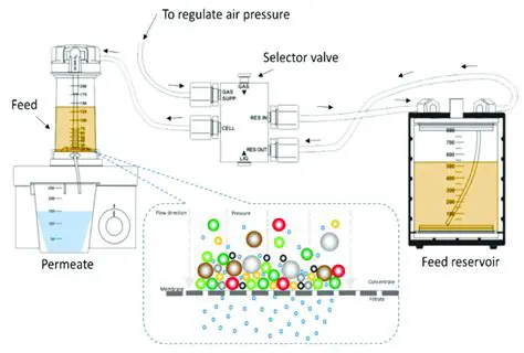 Mechanism of Filtration in a Stirred Cell