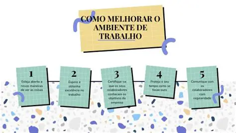 Melhorar o Ambiente de Trabalho