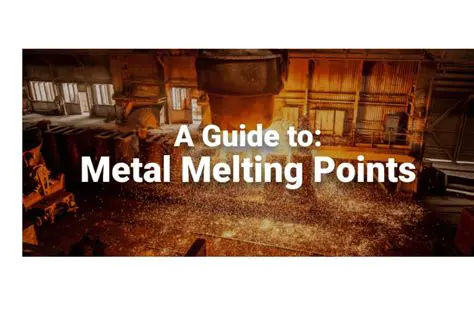 Melting Points of Gold and Lead