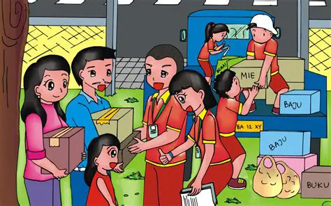 Membantu Mengumpulkan Bantuan