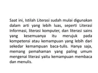 Membuat Arti yang Lebih Luas