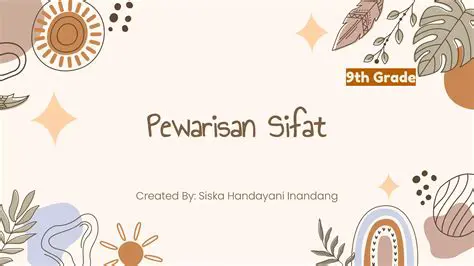Membuat Bagan Pewarisan Sifat