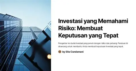 Membuat Keputusan Investasi