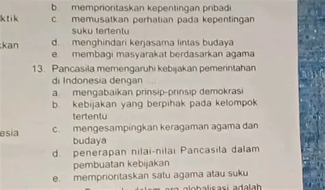 Memprioritaskan Kepentingan