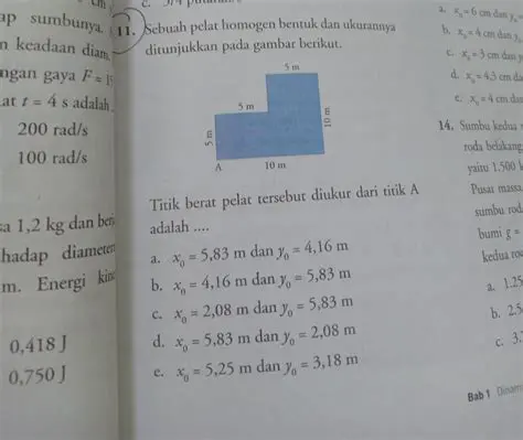 Mempunyai bentuk dan ukuran tertentu