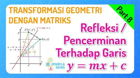 Mengenal Refleksi Titik Terhadap Garis