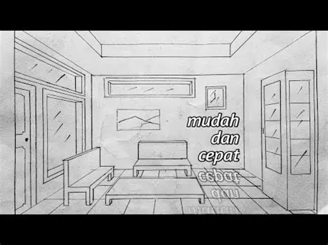 Menggambar Titik Tengah EF