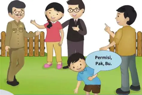 Menggunakan bahasa yang sopan dan hormat