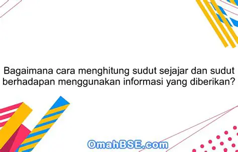 Menggunakan Informasi yang Diberikan