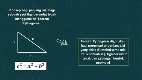 Menggunakan Konsep Pythagoras