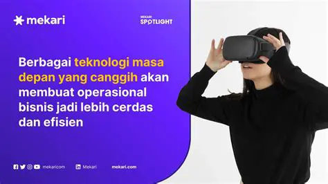 Menggunakan Teknologi Canggih