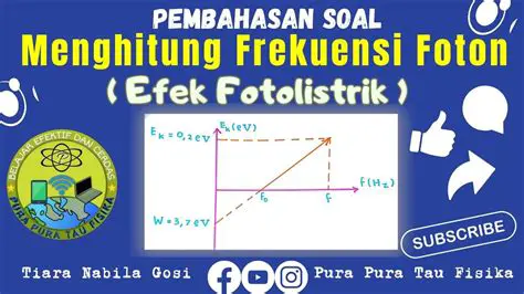 Menghitung Frekuensi Foton