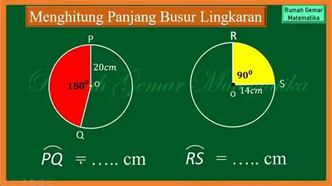 Menghitung Jarak Busur pada Cakram yang Berputar