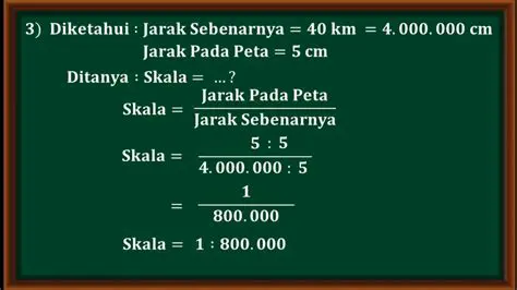 Menghitung Jarak dengan Menggunakan Skala