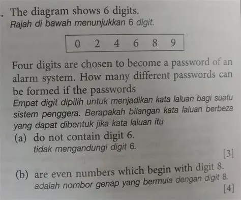 Menghitung Jumlah Password yang Dapat Dibentuk dengan 5 Digit