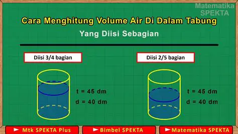 Menghitung Ketinggian Air dalam Tabung