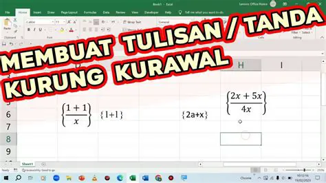 Menghitung nilai dalam kurung