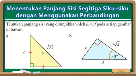 Menghitung Panjang Sisi AB dalam Segitiga