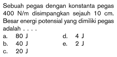 Menghitung Percepatan Benda Bermassa 4 Kg yang Dapat Gaya 20 N
