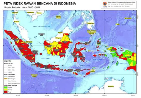 Mengidentifikasi daerah rawan bencana