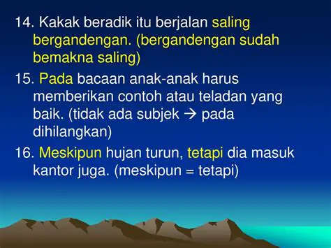 Mengidentifikasi Kesalahan