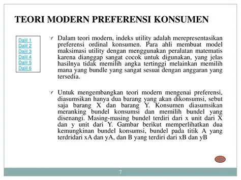 Mengubah Preferensi Konsumen