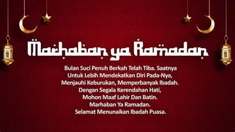 Mengucapkan salam Ramadhan dengan tulus